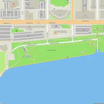 Map of LeClaire Park