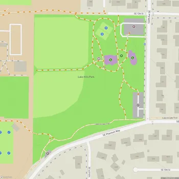Map of Lake Hills Park