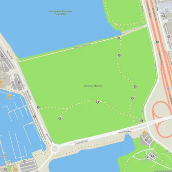 Map of Berkeley Meadow