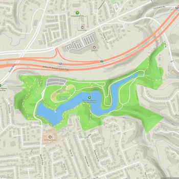Map of Don Castro Regional Recreation Area