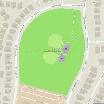 Map of Sycamore Creek Neighborhood Sports Park