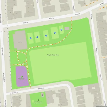 Map of Angelo Rossi Park