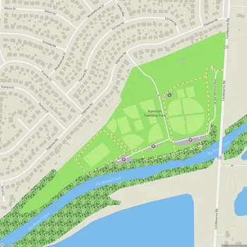 Map of Hamilton Township Park
