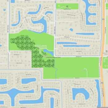 Map of Long Key Natural Area