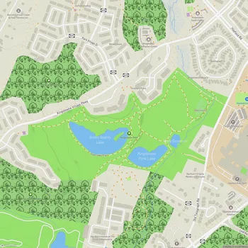 Map of Kingstowne Park