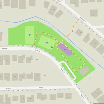 Map of Lafayette Hart Park