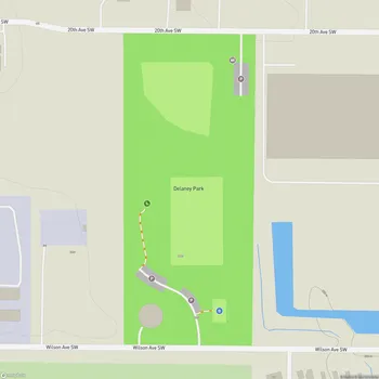 Map of Delaney Park