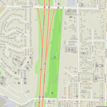 Map of McCloud Run Park