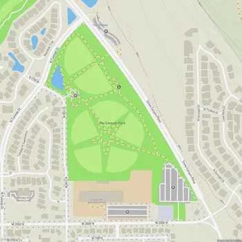 Map of The Canyons Park