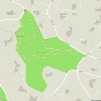 Map of Houk Stream Park