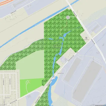 Map of Lower Rock Run Preserve