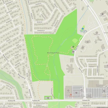 Map of Nani Falcone Park