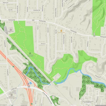 Map of Corbett's Glen Nature Park