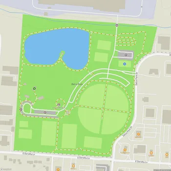Map of Delco Park