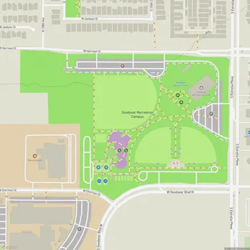 Map of Goodyear Recreation Campus