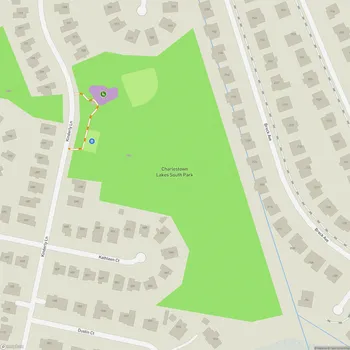 Map of Charlestowne Lakes South Park