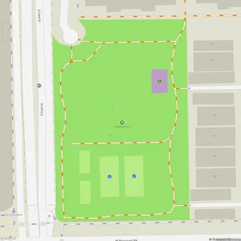 Map of Roosevelt Park