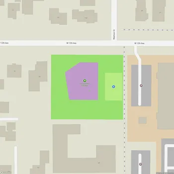 Map of Lincoln School City Park