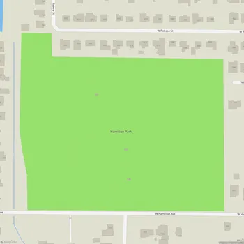 Map of Hamilton Park