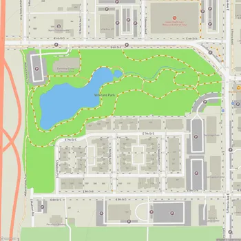 Map of Veterans Park