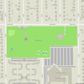 Map of Tower Park