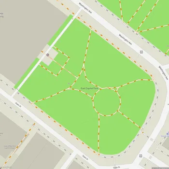 Map of East Capital Park