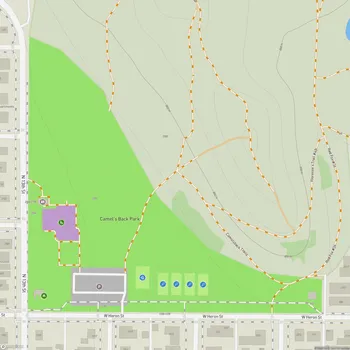 Map of Camel's Back Park