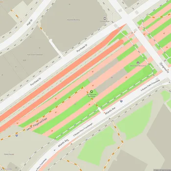 Map of Rose Kennedy Greenway