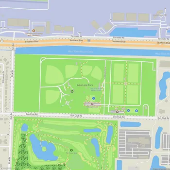 Map of Lake Lytal Park