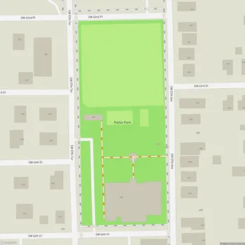 Map of Potter Park