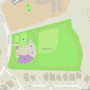 Map of Steele Canyon County Park