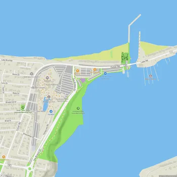 Map of Irondequoit Bay State Marine Park