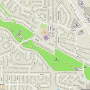 Map of Oakhurst Park