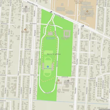 Map of Morris F.X. Jeff Park